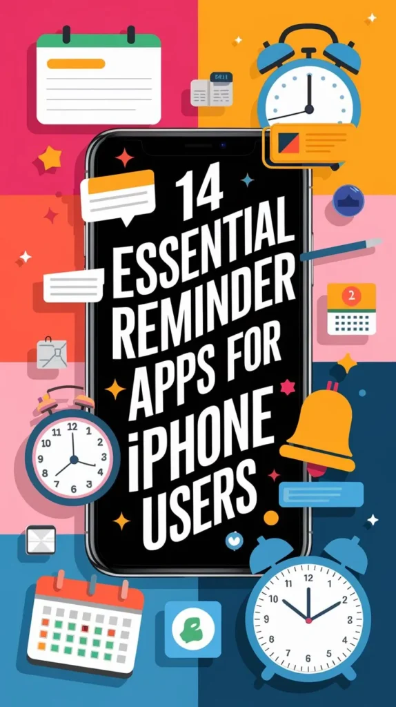 14 Best Reminder Apps for Iphone to Stay on Track