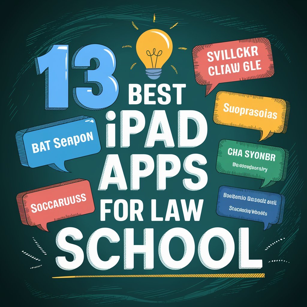 13 Best Ipad Apps for Law School to Stay Organized