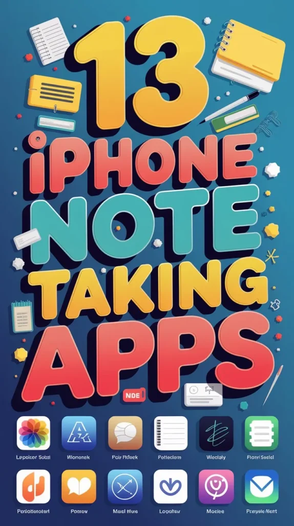 13 Best Note Taking Apps for Iphone to Stay Organized