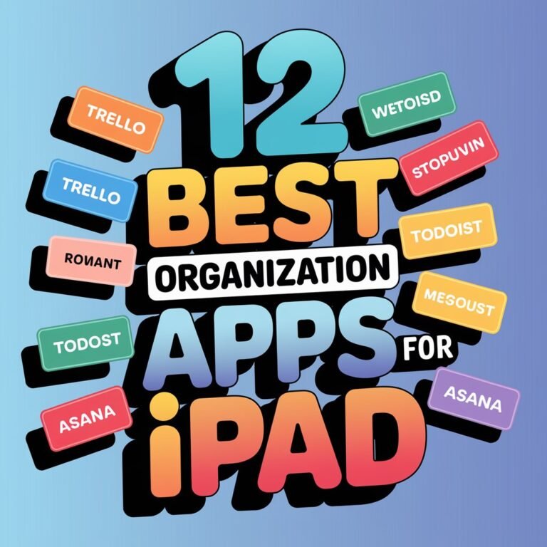 12 Best Organization Apps for Ipad to Streamline Your Life