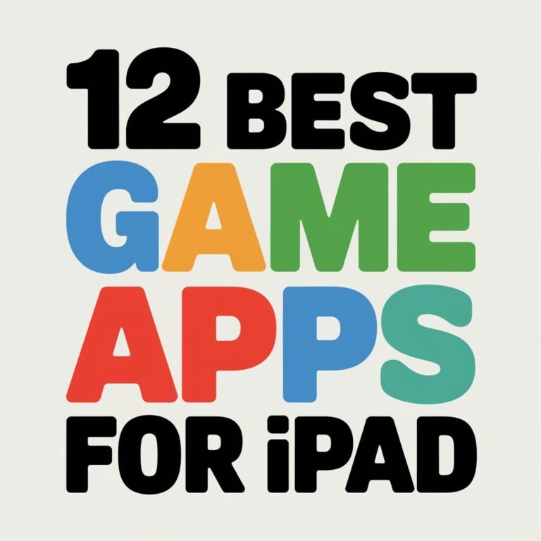 12 Best Game Apps for Ipad to Pass the Time