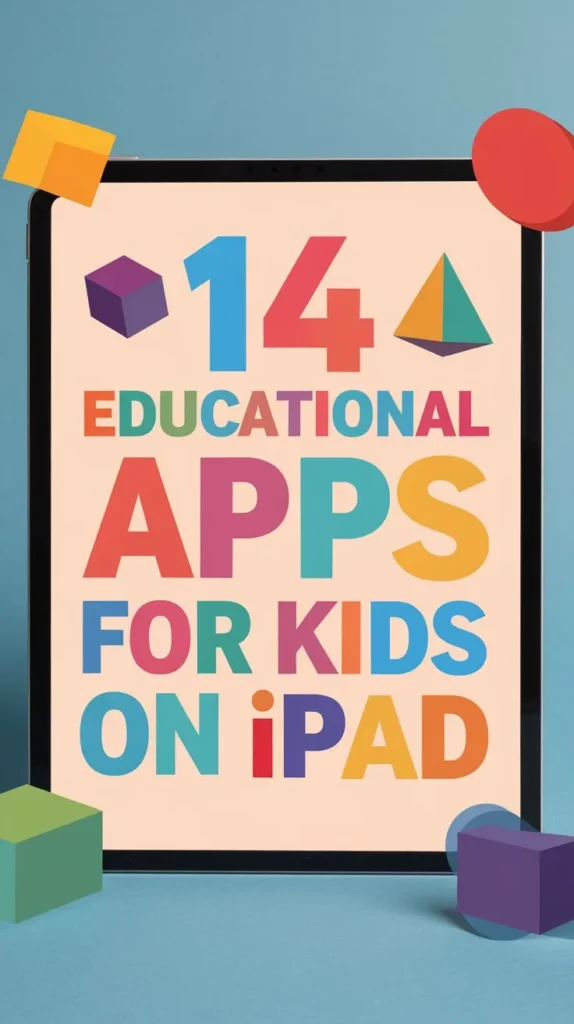 14 Best Educational Apps for Kids on Ipad to Learn and Play