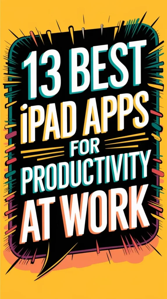 13 Best Ipad Apps for Work to Boost Productivity