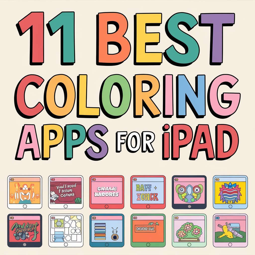 11 Best Coloring Apps for Ipad to Relax and Unwind