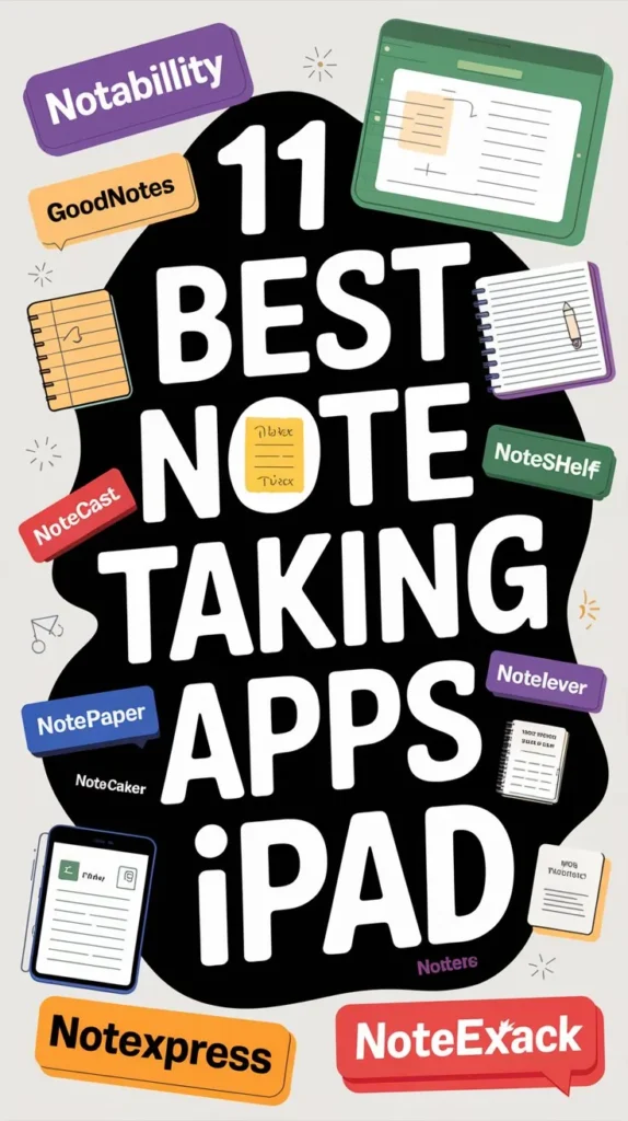 11 Best Note Taking Apps for Ipad to Stay Organized