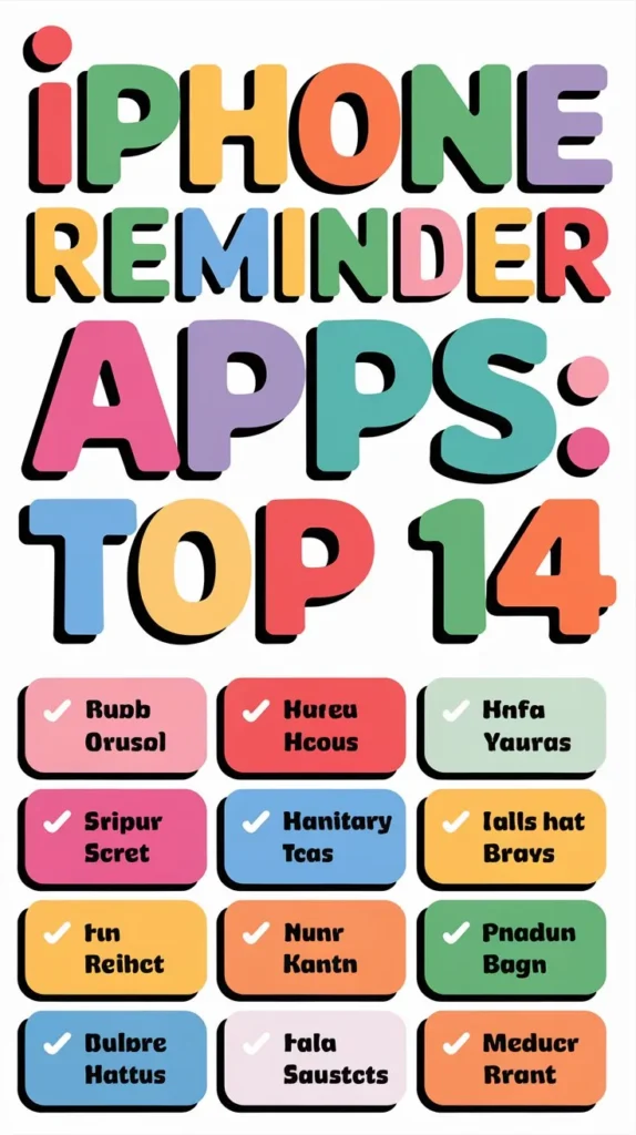 14 Best Reminder Apps for Iphone to Stay on Track