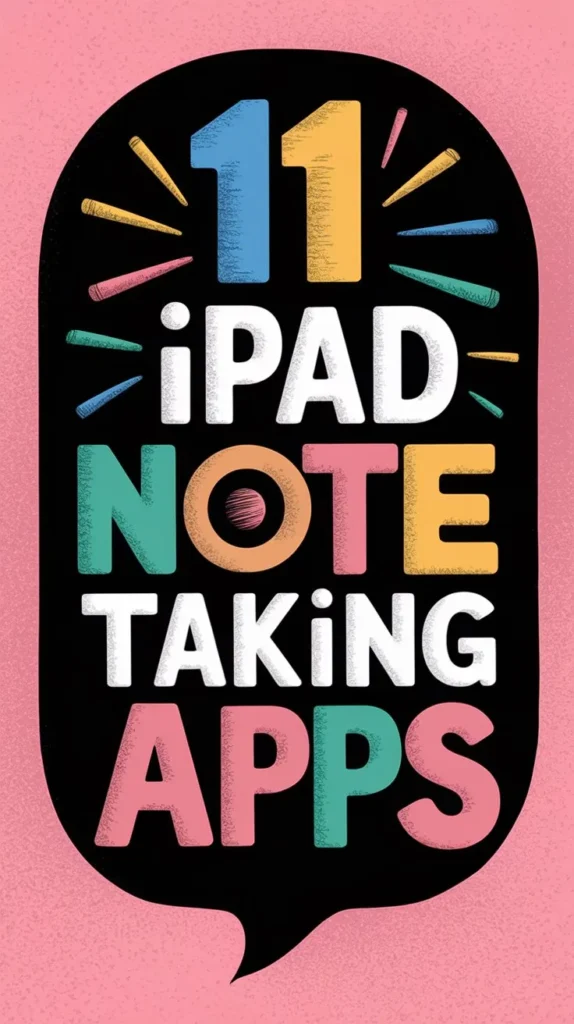 11 Best Note Taking Apps for Ipad to Stay Organized