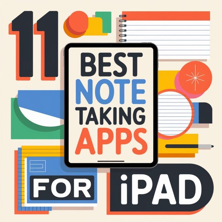 11 Best Note Taking Apps for Ipad to Stay Organized