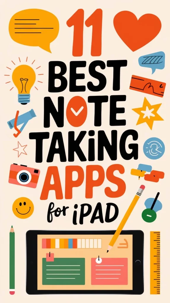 11 Best Note Taking Apps for Ipad to Stay Organized