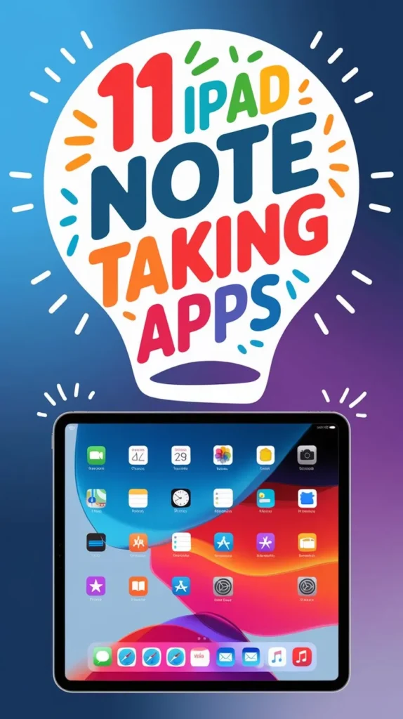 11 Best Note Taking Apps for Ipad to Stay Organized