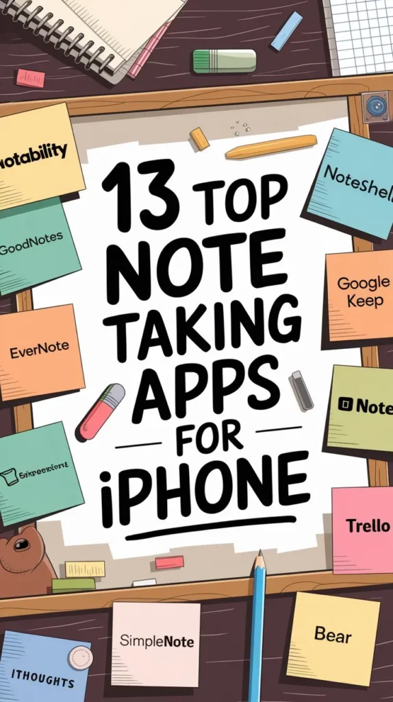 13 Best Note Taking Apps for Iphone to Stay Organized