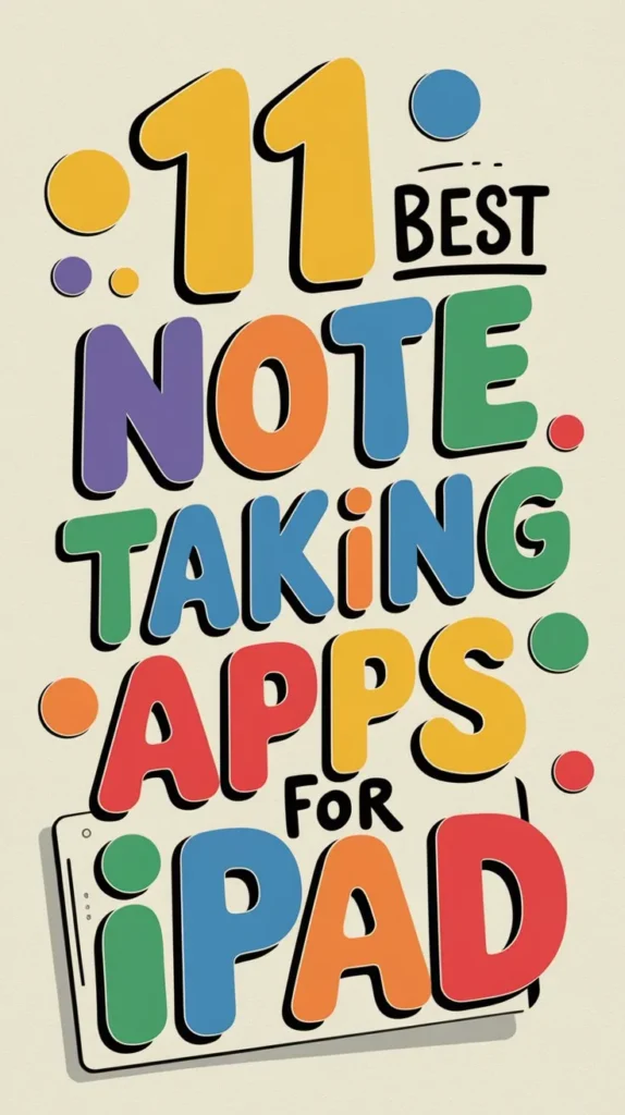 11 Best Note Taking Apps for Ipad to Stay Organized