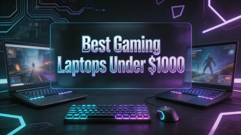 10 Best Gaming Laptops Under $1000 in 2026