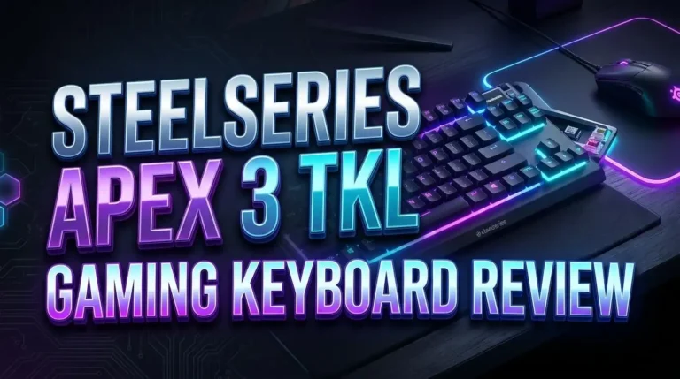 SteelSeries Apex 3 TKL Gaming Keyboard Review 2026: Worth Trying?