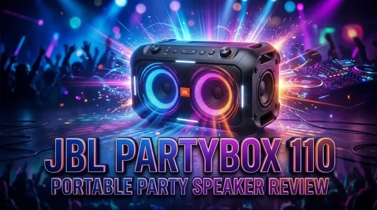 JBL PartyBox 110 Portable Party Speaker Review 2026: Worth Trying?