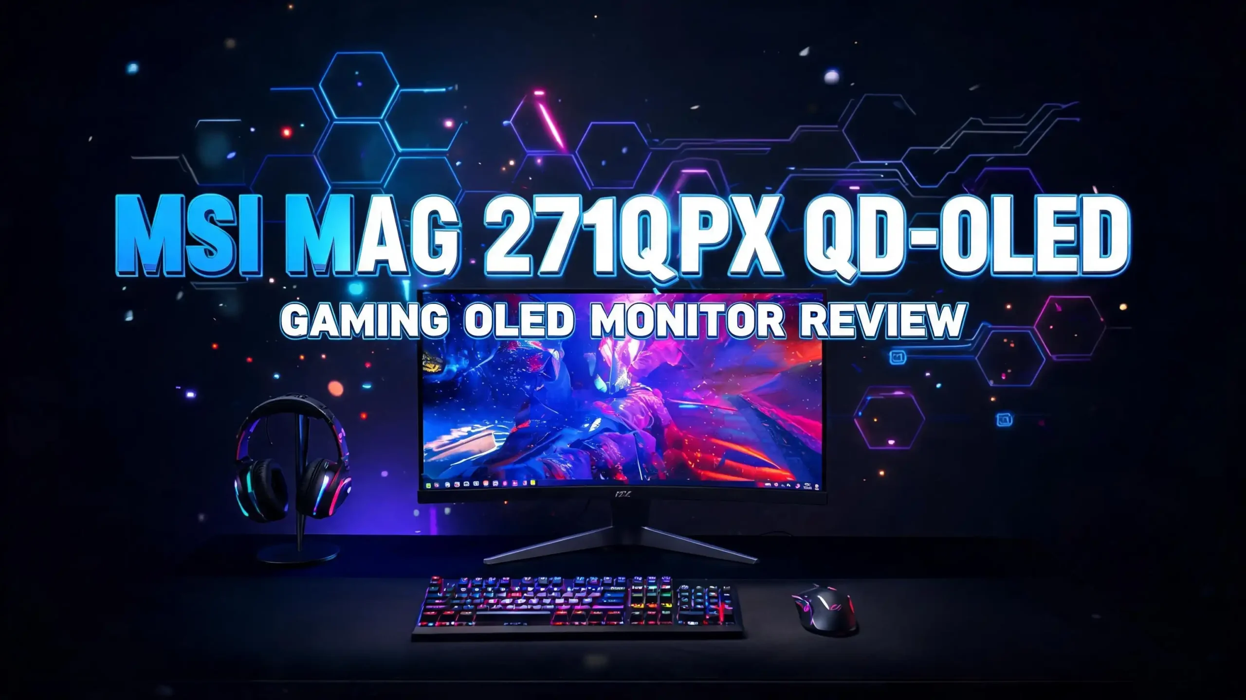 MSI MAG 271QPX QD-OLED Gaming OLED Monitor Review 2026: Worth It?