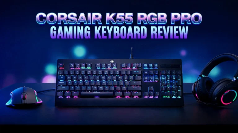 Corsair K55 RGB Pro Gaming Keyboard Review 2026: Is This Still Worth It?