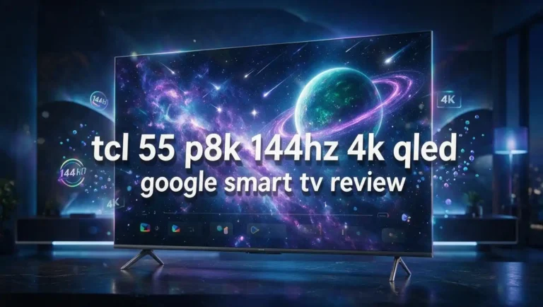 TCL 55 P8K 144Hz 4K QLED Google Smart TV Review 2026: Worth Buying?