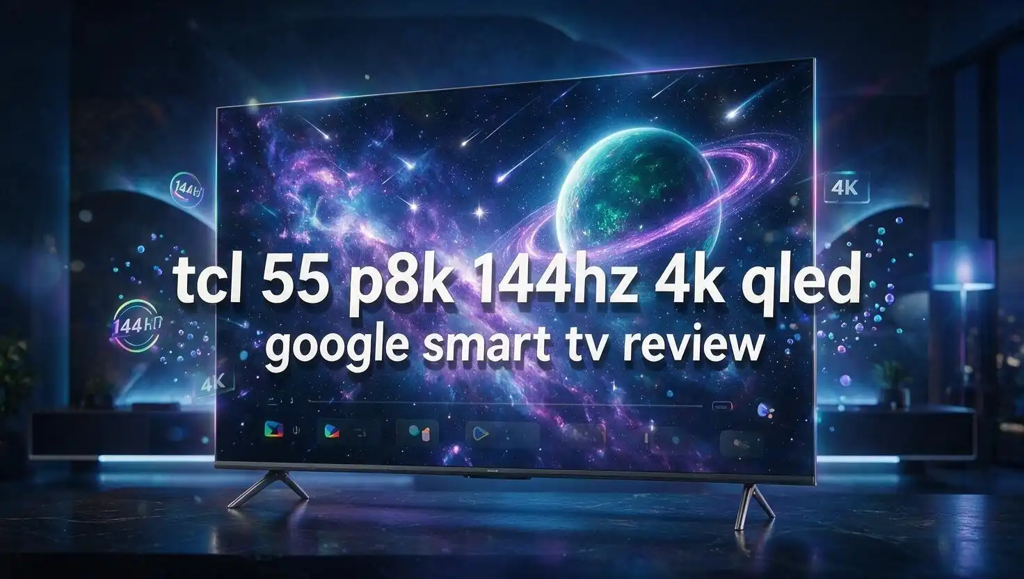 TCL 55 P8K 144Hz 4K QLED Google Smart TV Review 2026: Worth Buying?