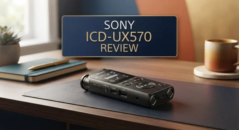 Sony ICD-UX570 Digital Voice Recorder Review: Worth Your Money?